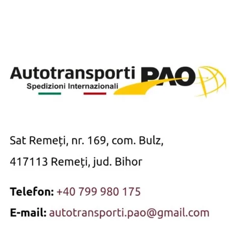 Logotipo AUTOTRANSPORTI PAO S.R.L.